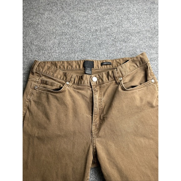 H&M Slim Fit Brown Jeans Women's 32 Inseam 28" - Picture 3 of 7